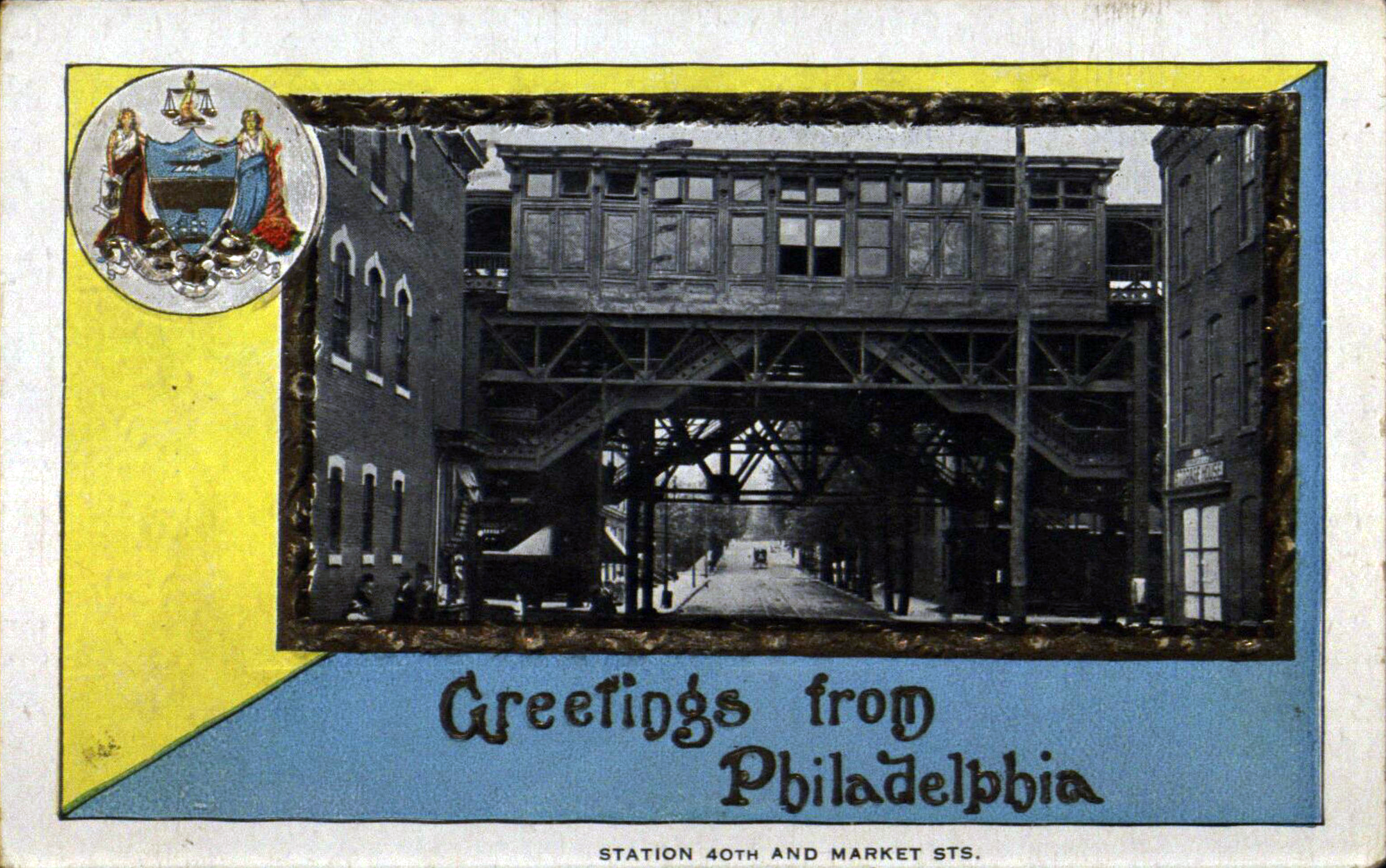 West Philadelphia Collaborative History - Elevated Train Station At ...